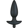 Anal Plug Cu Vibratii Black Velvet Large Negru