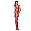 Catsuit Passion BS057 Rosu S-L