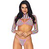 Set Leg Avenue Rainbow Multicolor XS-L