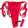 Chiloti Vibratori Remote Control Panty Vibe Rosu