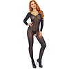 Catsuit Leg Avenue Kaitlyn Negru XS-L