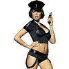 Obsessive Police Negru S-M