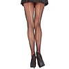 Dresuri Backseam Fishnet Pantyhose Negru XL-2XL