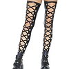 Dresuri Leg Avenue Wetlook Georgia Negru M-L