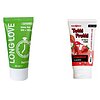 Pachet Gel Ejaculare Precoce Long Love 50ml + Lubrifiant Sex Oral Capsuni 100ml