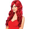 Peruca Leg Avenue Long Wavy Wig Rosu